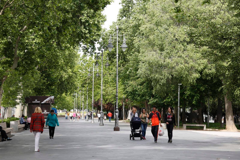 El otro Palencia X: parque del Salón de Isabel II