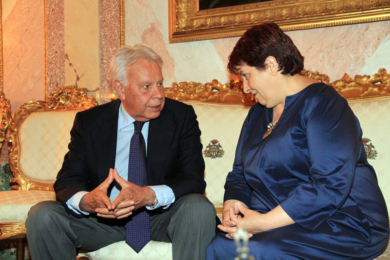 Felipe González visita Segovia