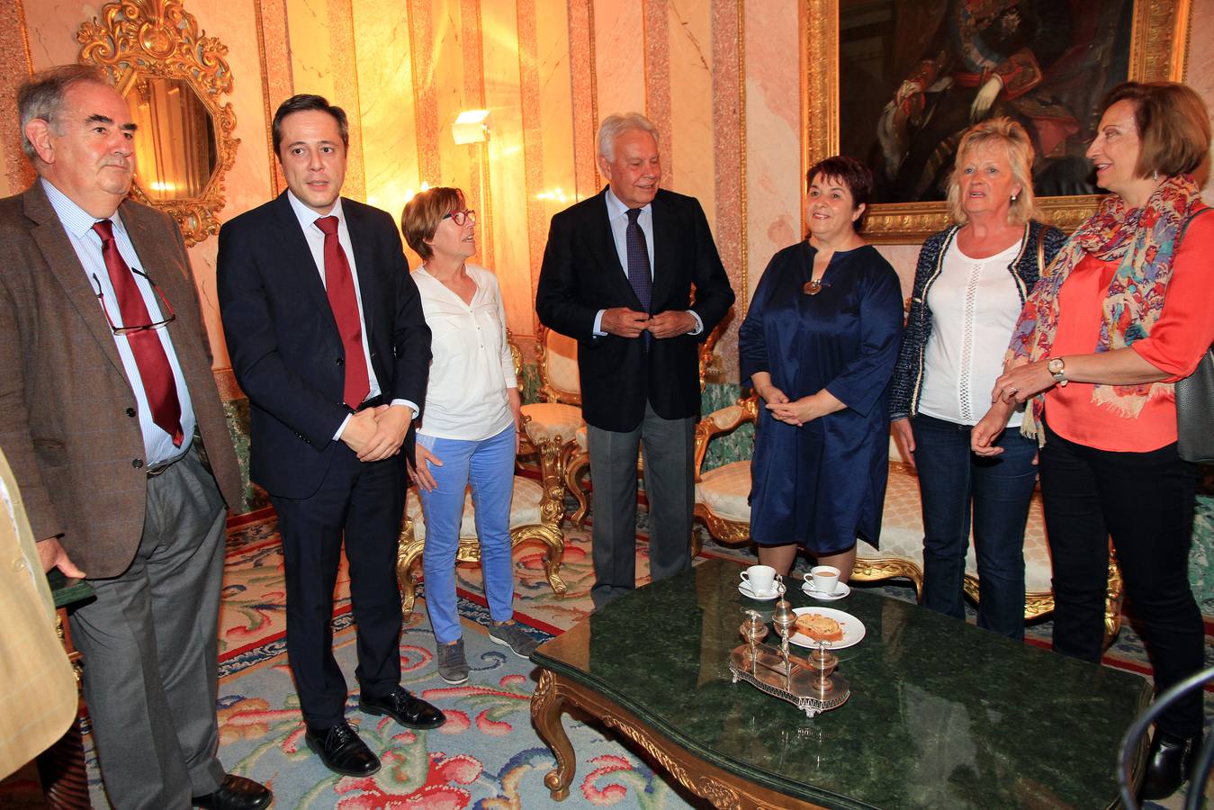 Felipe González visita Segovia