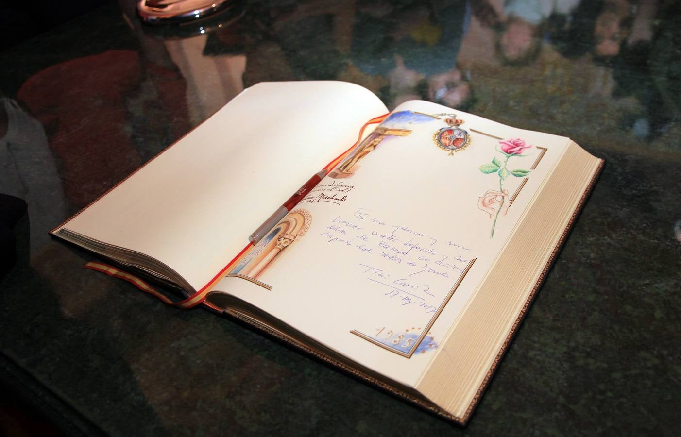 Felipe González visita Segovia