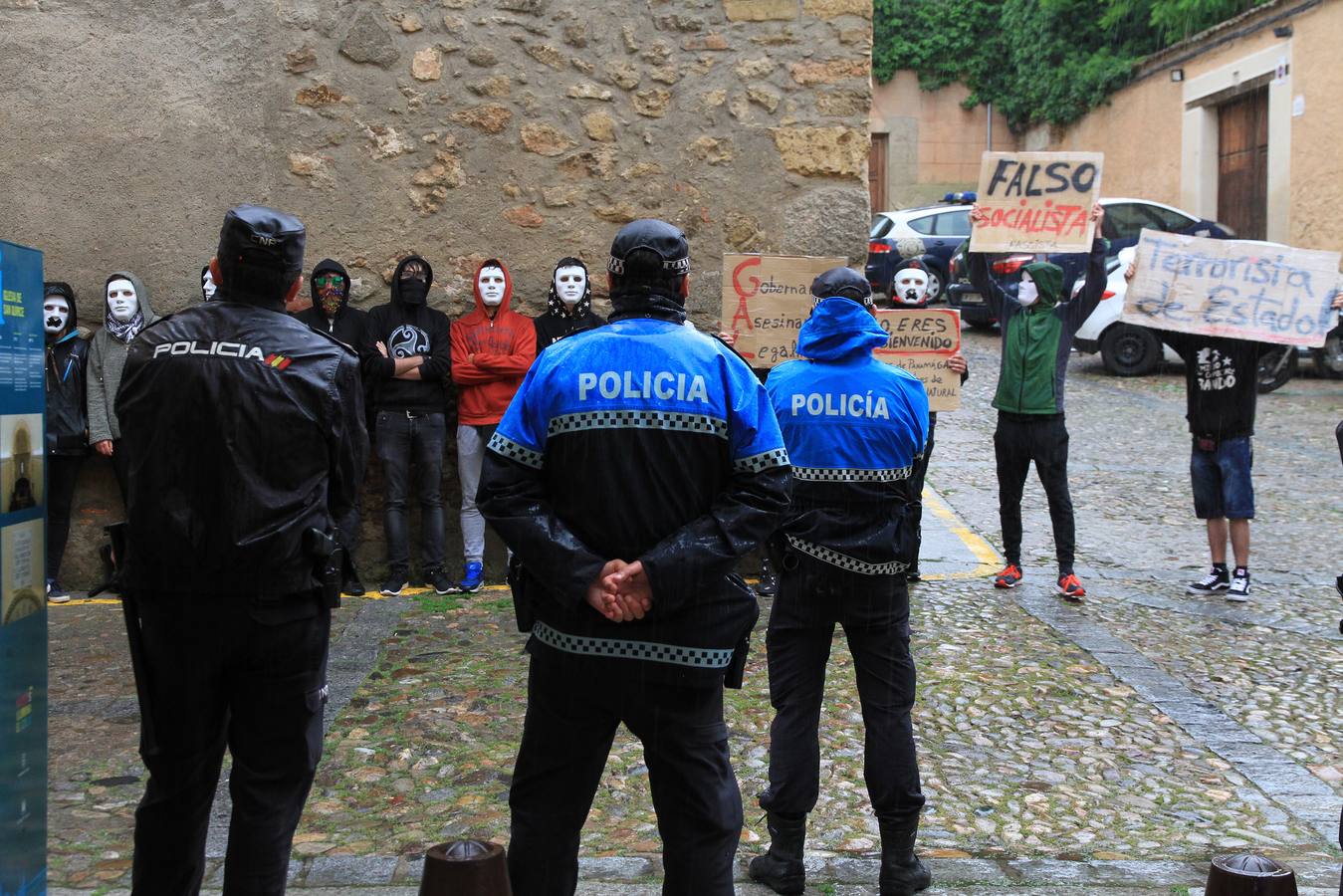 Felipe González visita Segovia