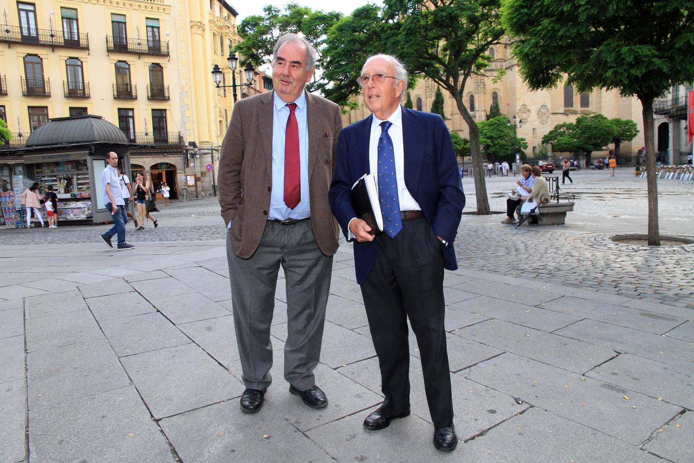 Marcelino Oreja participa en Segovia en el VI Ciclo de Conferencias &#039;Valores y Sociedad: La Europa que queremos&#039;