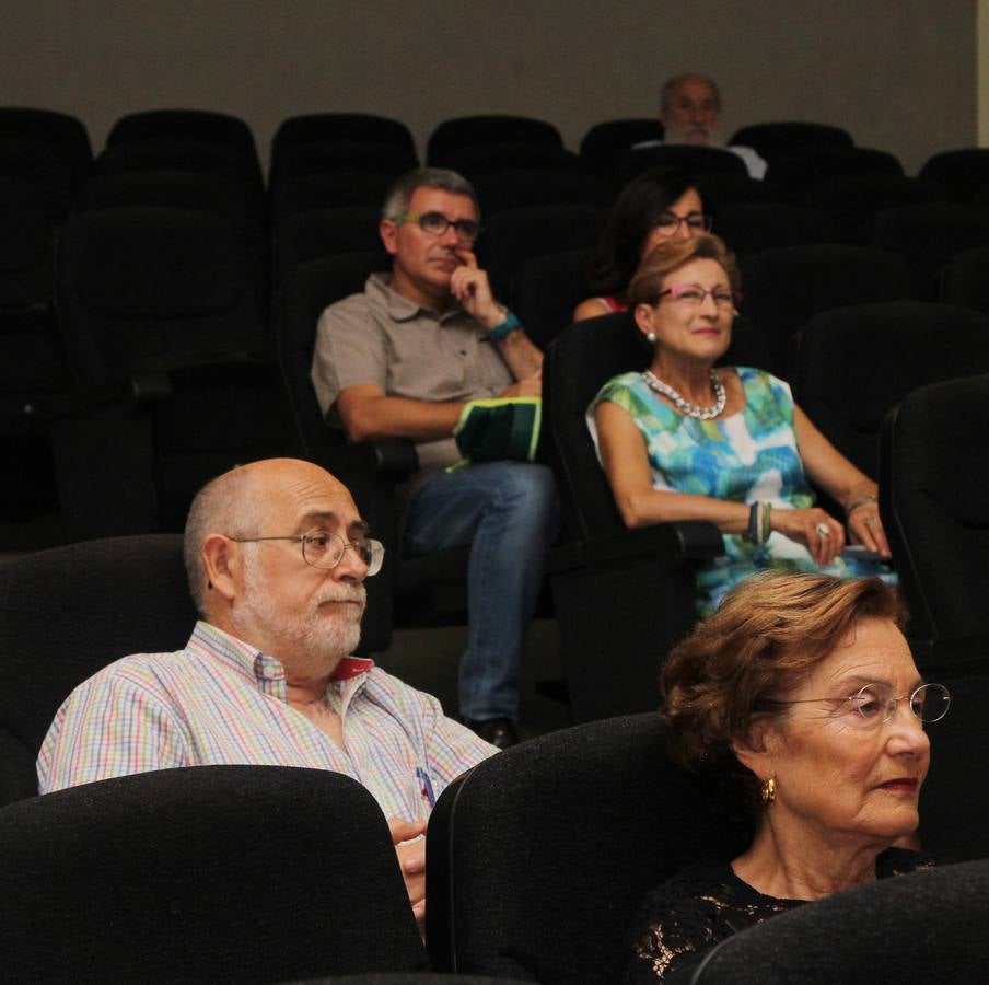 Fermín Herreros, en los VII Encuentros con la Poesía de El Norte de Castilla en Palencia