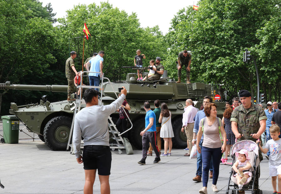 Exposición de las Fuerzas Armadas en Valladolid