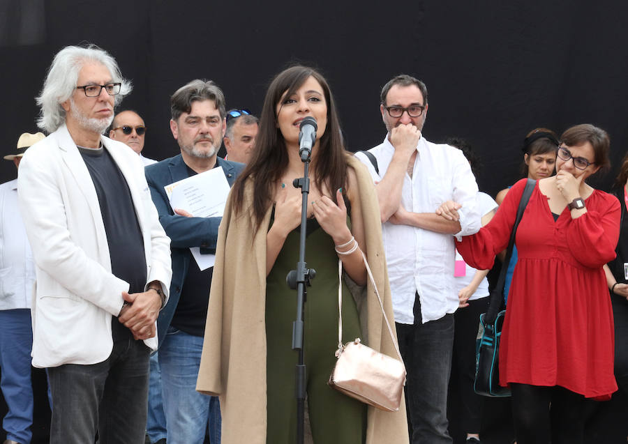 Entrega de premios en el Festival de Teatro de Calle 2017