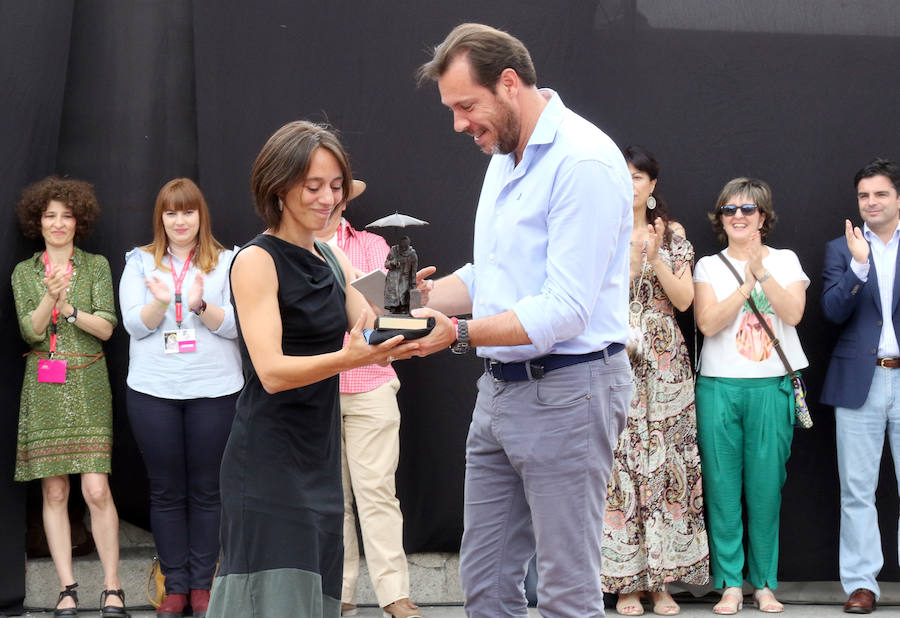 Entrega de premios en el Festival de Teatro de Calle 2017