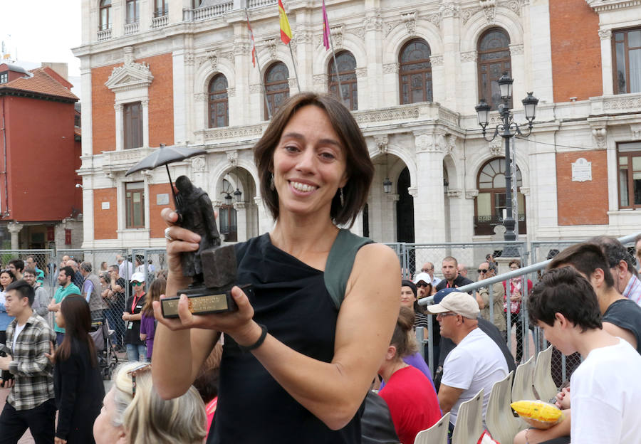 Entrega de premios en el Festival de Teatro de Calle 2017