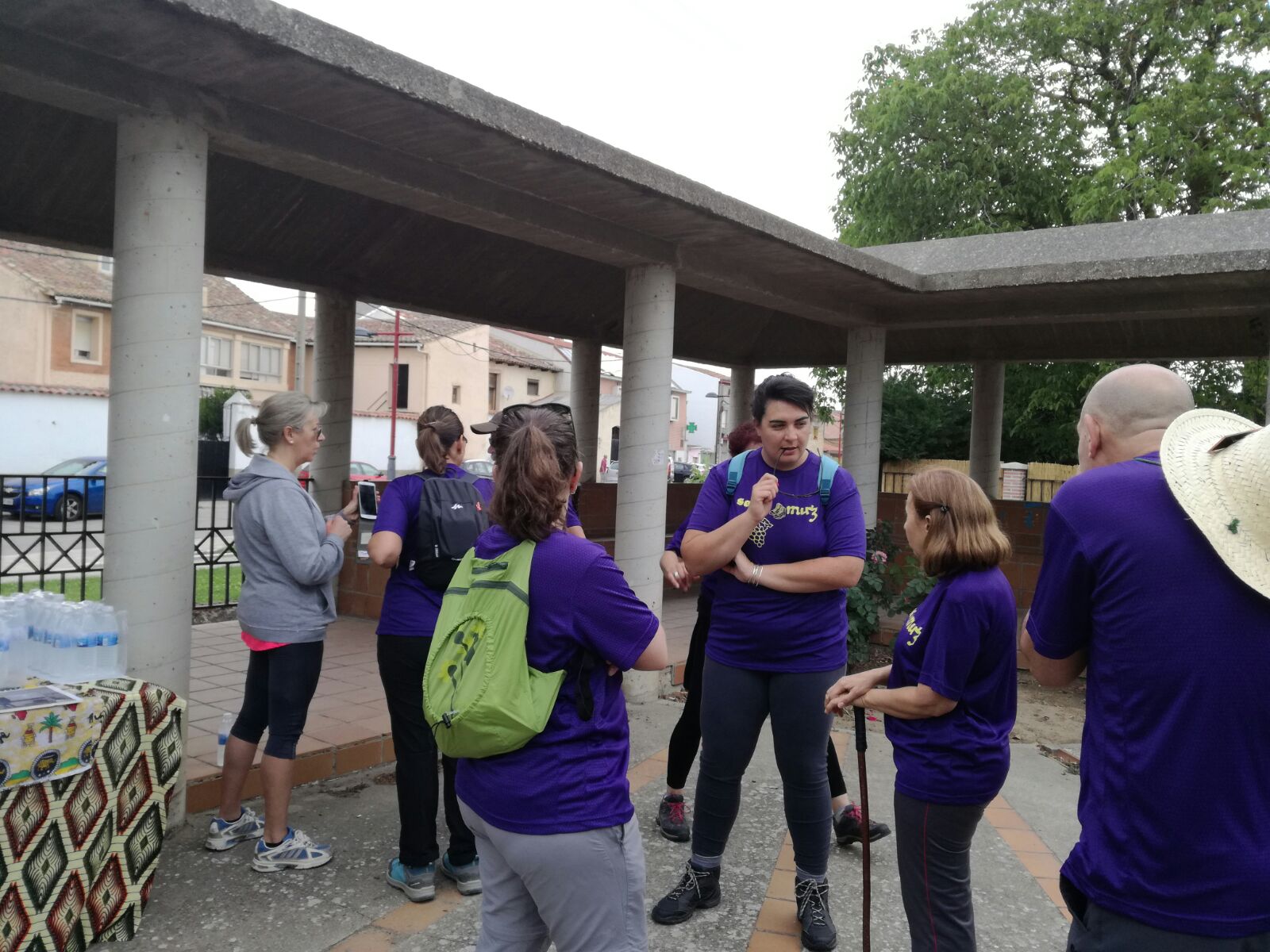 II Marcha solidaria en Mucientes a favor de la ONG Anawin