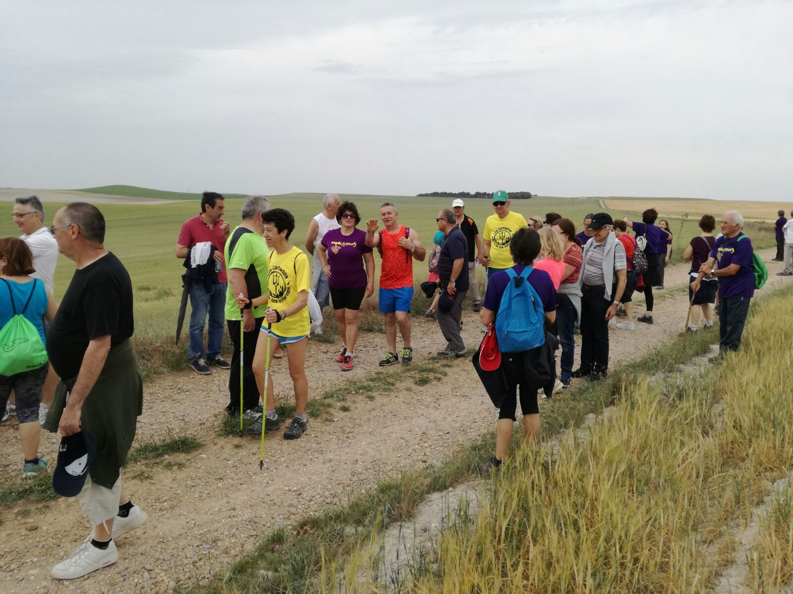 II Marcha solidaria en Mucientes a favor de la ONG Anawin