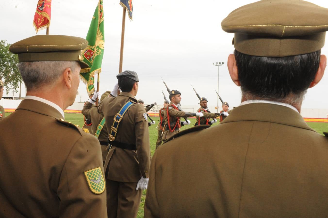 Jura de bandera de civiles en Serrada (Valladolid)