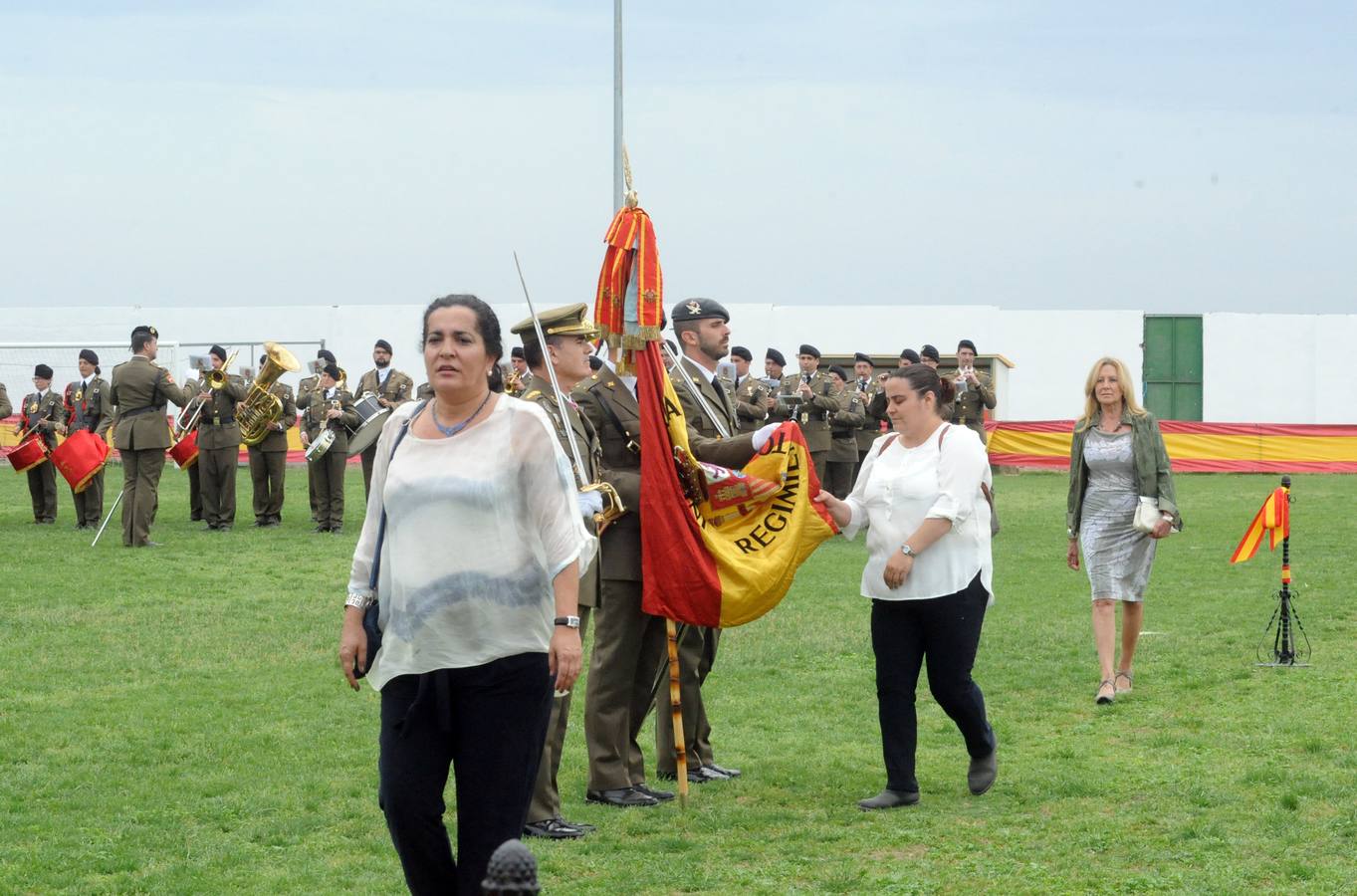 Jura de bandera de civiles en Serrada (Valladolid)