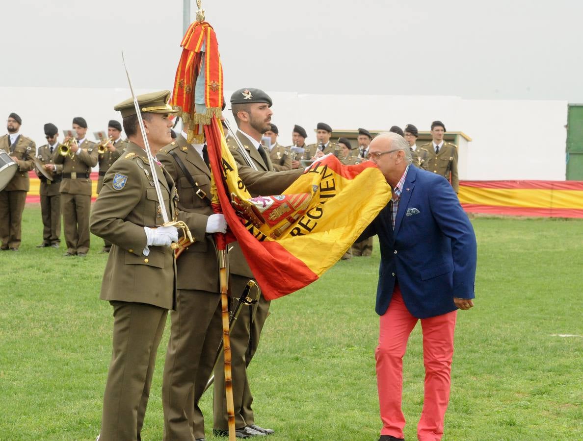 Jura de bandera de civiles en Serrada (Valladolid)