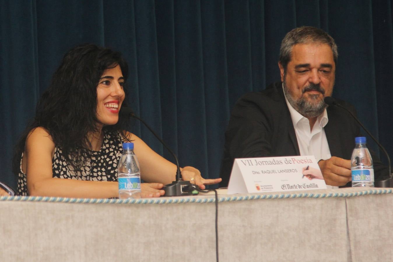 Raquel Lanseros, en los Encuentros de Poesía de El Norte de Castilla en Palencia