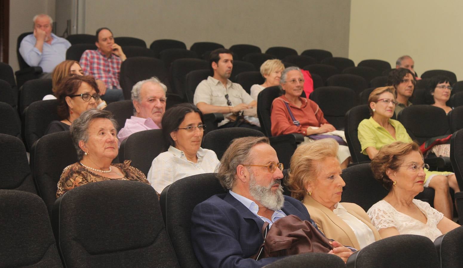 Raquel Lanseros, en los Encuentros de Poesía de El Norte de Castilla en Palencia