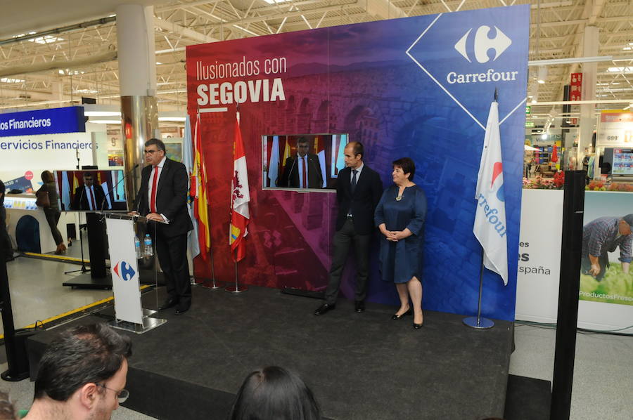 Inauguración de Carrefour en  Segovia