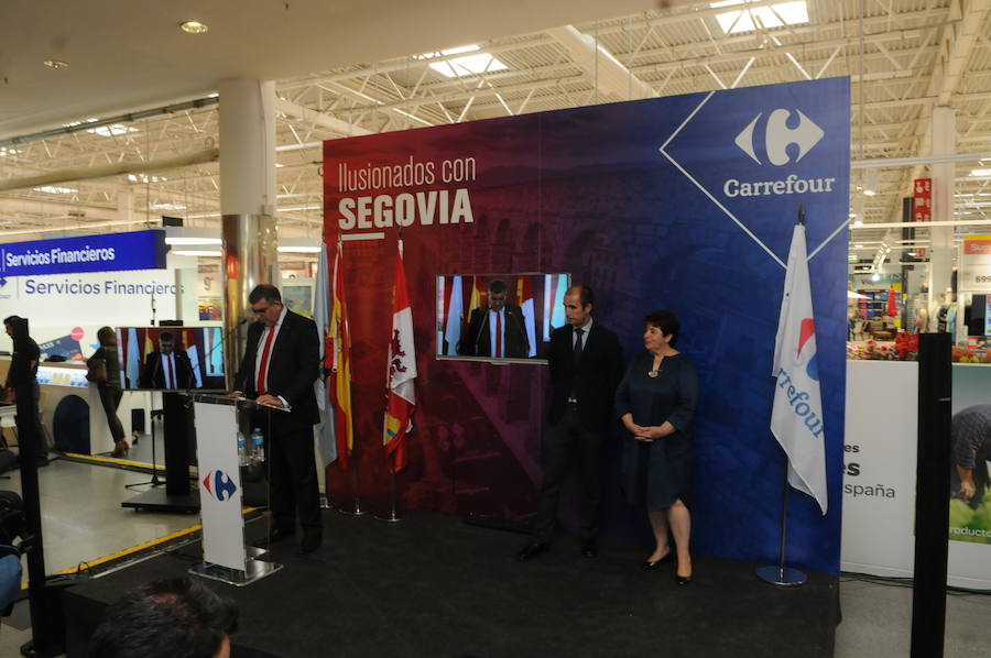 Inauguración de Carrefour en  Segovia