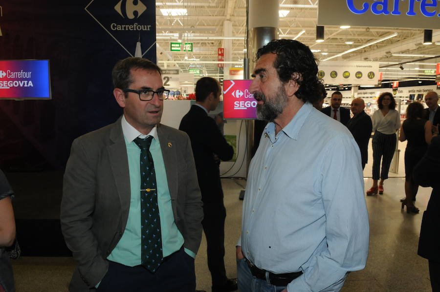 Inauguración de Carrefour en  Segovia