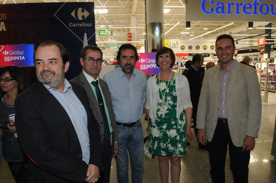 Inauguración de Carrefour en  Segovia