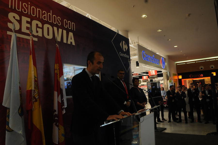 Inauguración de Carrefour en  Segovia