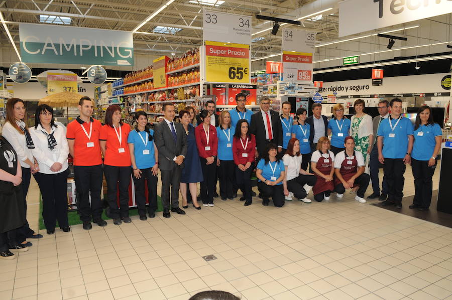 Inauguración de Carrefour en  Segovia