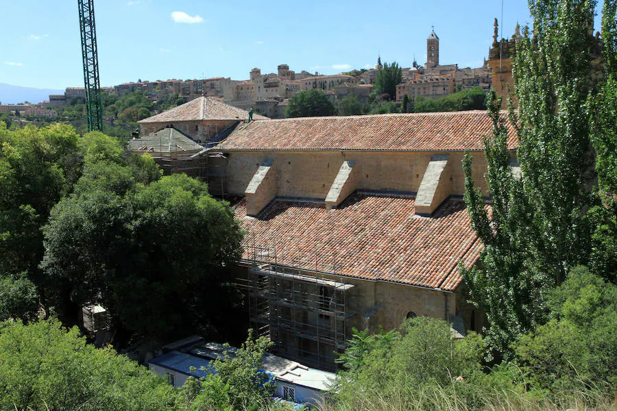 Obras en el Monasterio de Santa María del Parral de Segovia