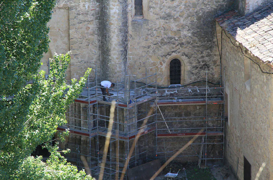 Obras en el Monasterio de Santa María del Parral de Segovia