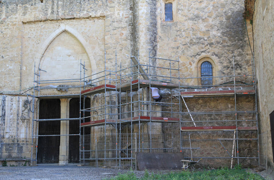 Obras en el Monasterio de Santa María del Parral de Segovia