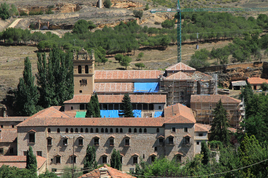 Obras en el Monasterio de Santa María del Parral de Segovia