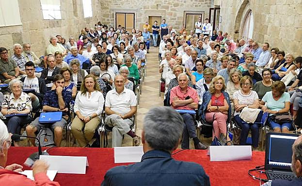 Asistentes al seminario en Aguilar de Campoo.