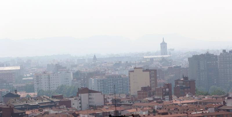 Proviene de un incendio en Orense