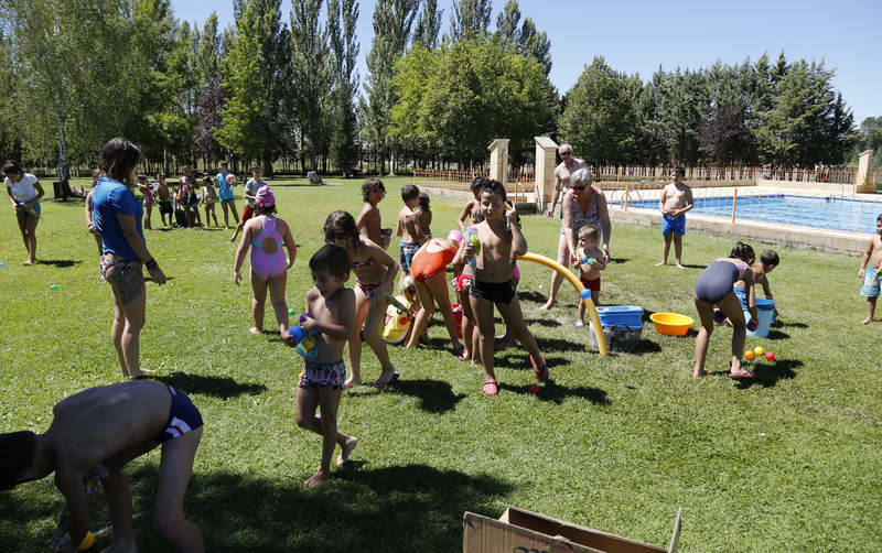 Gymkana en las fiestas en Monzón de Campos