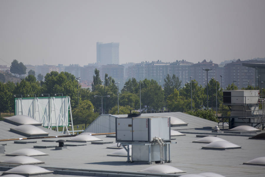 Proviene de un incendio en Orense