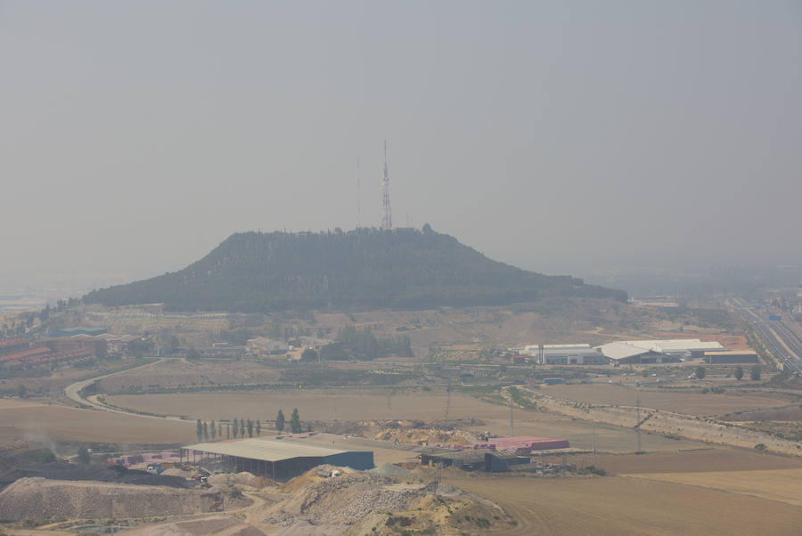 Proviene de un incendio en Orense