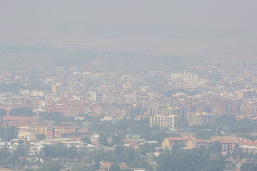 Proviene de un incendio en Orense