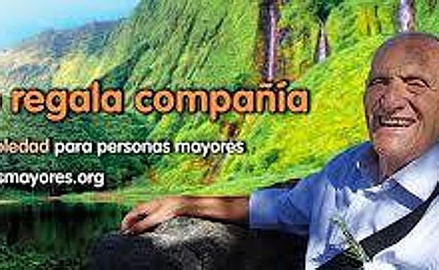 Uno de los carteles de la ONG. 