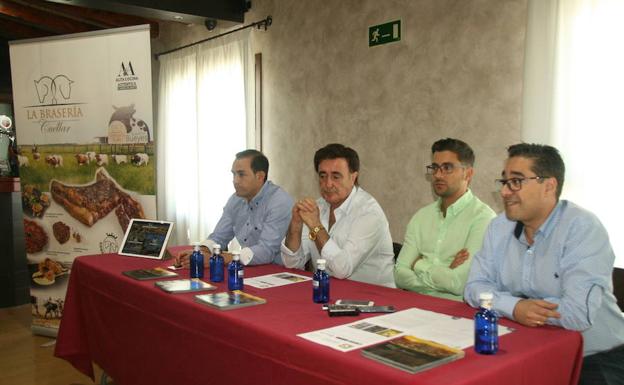 Desde la izquierda, Alberto Guijarro, Jesús García, Jorge Guijarro y Antonio Vicente. 