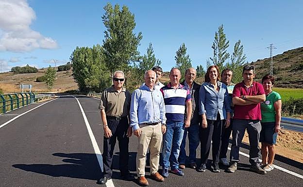 Visita a la carretera de la Vega 
