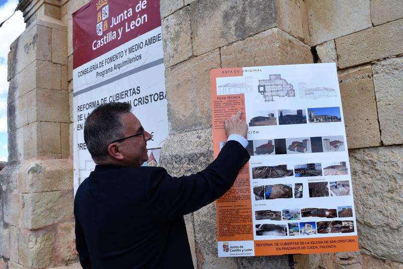 La nueva cubierta de la iglesia de Prádanos