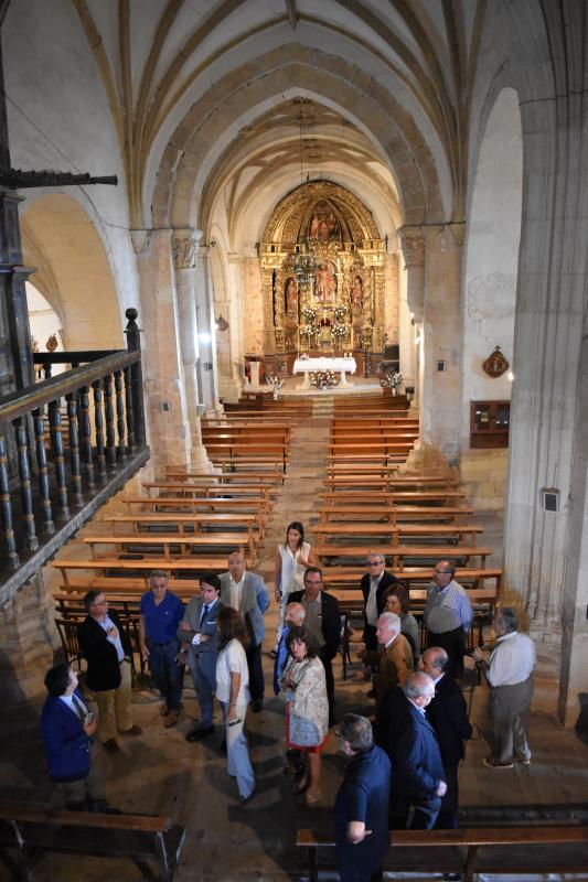 La nueva cubierta de la iglesia de Prádanos