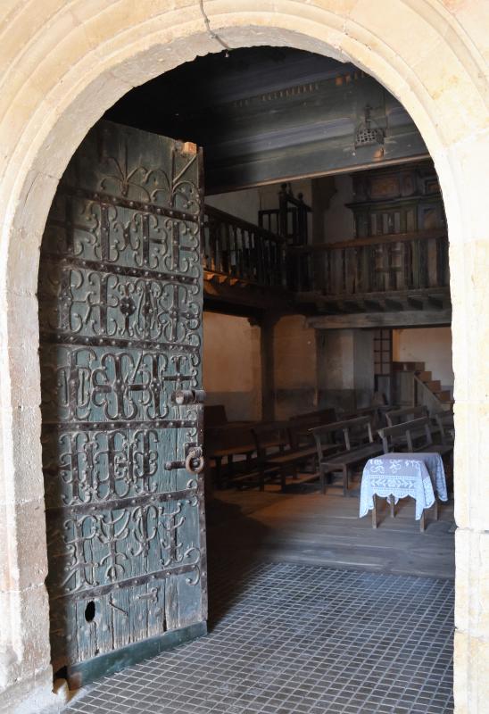 La nueva cubierta de la iglesia de Prádanos