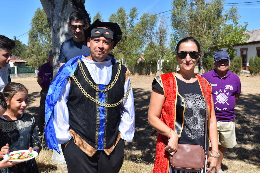 La localidad palentina celebró la fiesta de su patrón, San Lorenzo con un gran recorrido por las calles