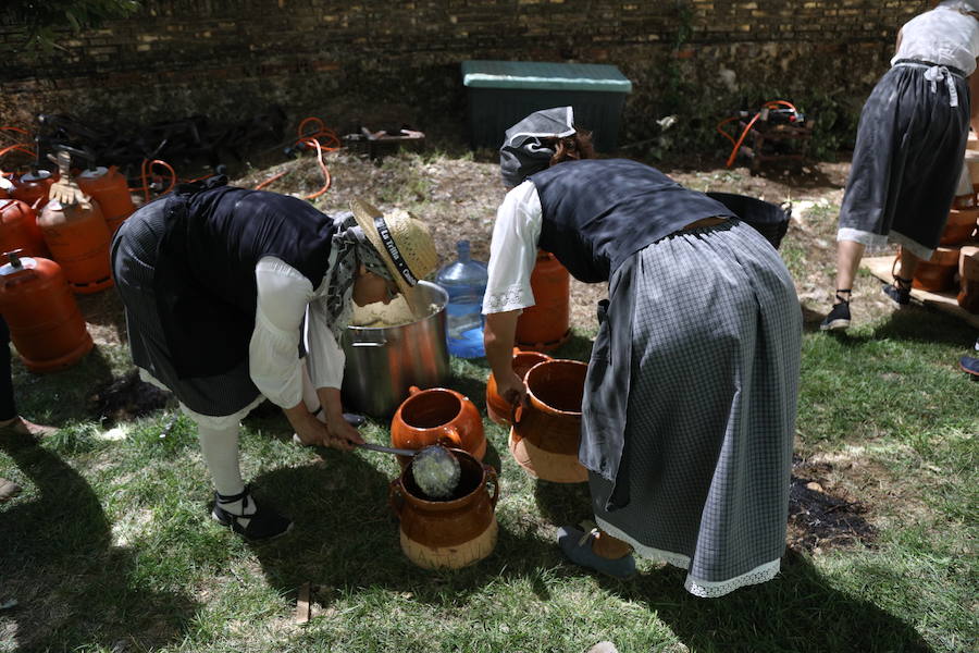 Castrillo de Villavega homenajeó al Cid durante la celebración de la Fiesta de la Trilla que se celebró el sábado 12.