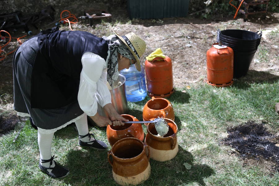 Castrillo de Villavega homenajeó al Cid durante la celebración de la Fiesta de la Trilla que se celebró el sábado 12.