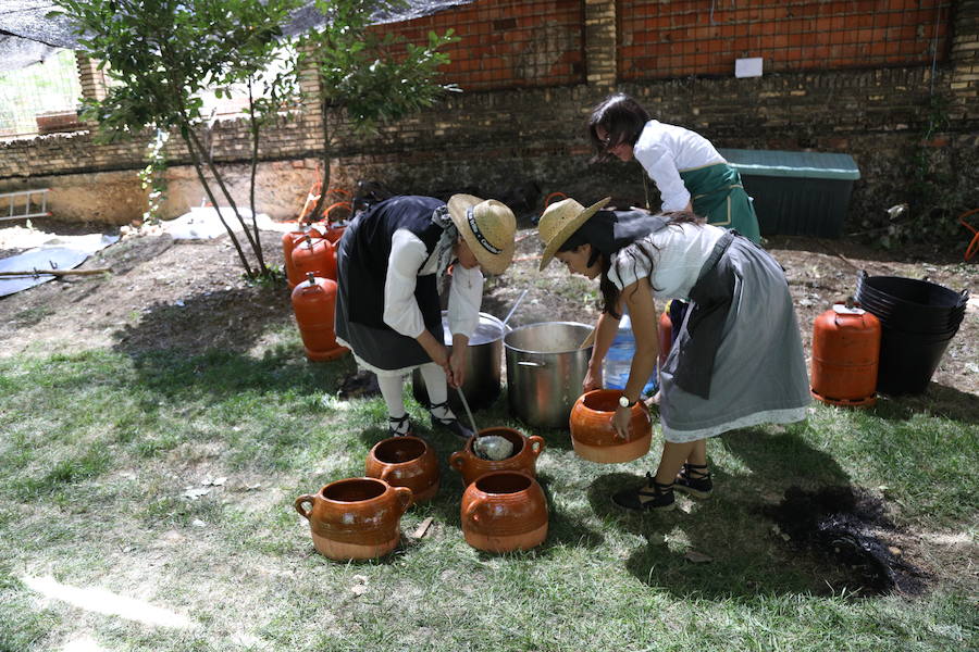 Castrillo de Villavega homenajeó al Cid durante la celebración de la Fiesta de la Trilla que se celebró el sábado 12.