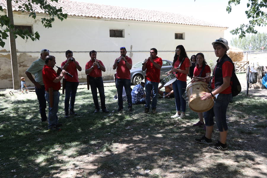Castrillo de Villavega homenajeó al Cid durante la celebración de la Fiesta de la Trilla que se celebró el sábado 12.