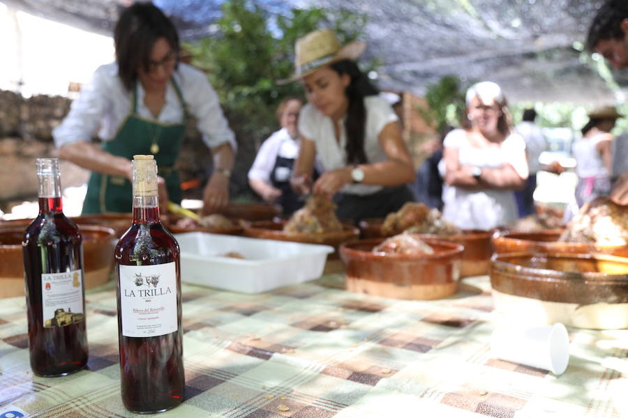 Castrillo de Villavega homenajeó al Cid durante la celebración de la Fiesta de la Trilla que se celebró el sábado 12.