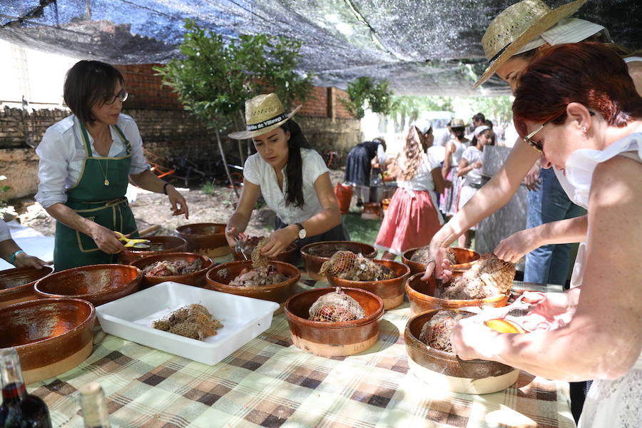 Castrillo de Villavega homenajeó al Cid durante la celebración de la Fiesta de la Trilla que se celebró el sábado 12.