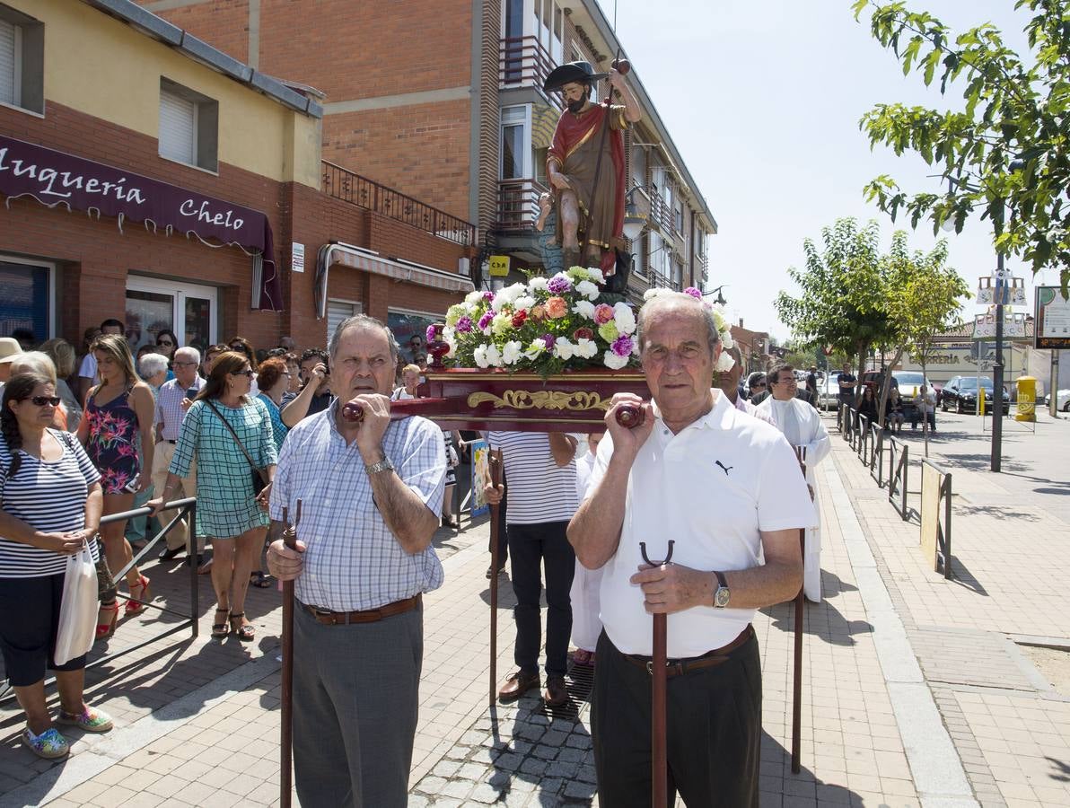 Procesión de San Roque en Viana de Cega