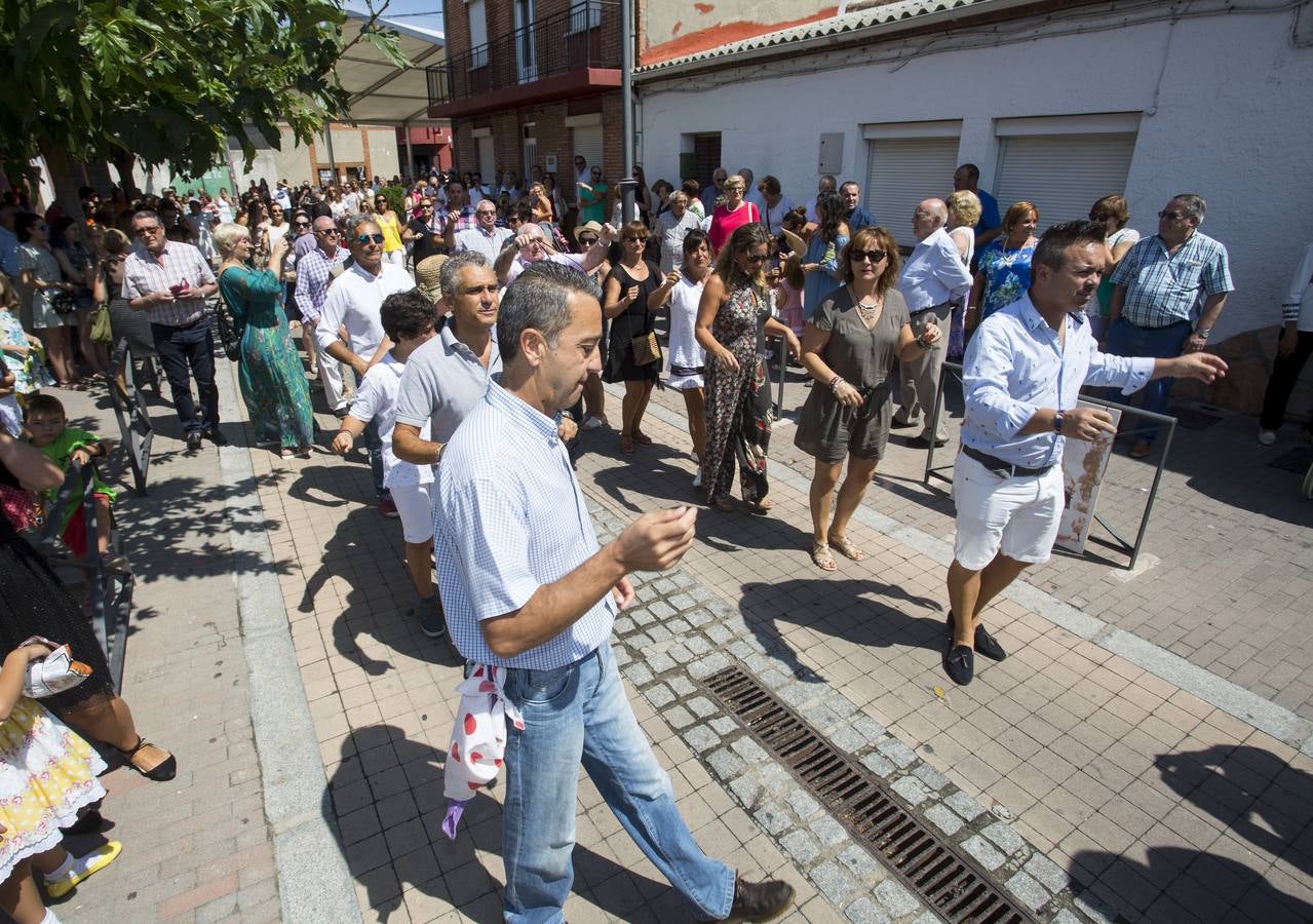 Procesión de San Roque en Viana de Cega