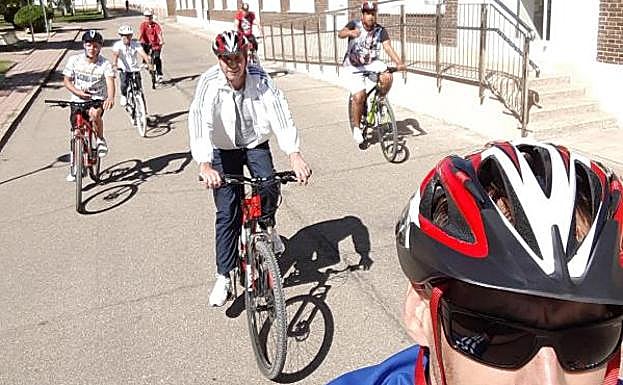 Actividad de bicicletas. 